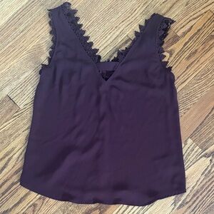 Express lace cut out top